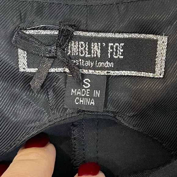 Fumblin Foe 100% Silk Cape Layered Blouson Dress Size S Minimalist Lagenlook - Picture 8 of 9